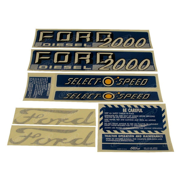1115-1535, Decal Set2000 4 CYL 62-64