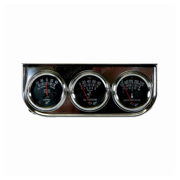 3 Gauge Set Chrome Universal Products