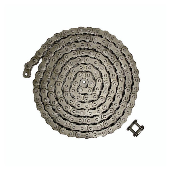 Roller Chain, Rivet Type (10ft) 60H size chain fits Models Listed Below