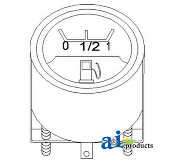 Ai Al24294 Gauge Fuel Fits John Deere Tractor