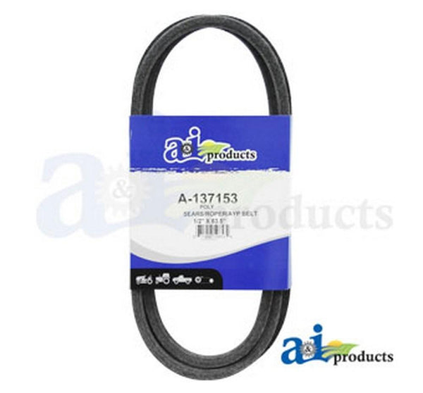 AI 137153 Belt Drive for Husqvarna Riding Mower Sears/ Craftsman Riding