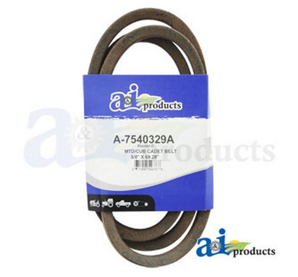 Ai 7540329A Belt Blade Drive For Bolens Riding Mower Mtd/ Cub Cadet/ Wh