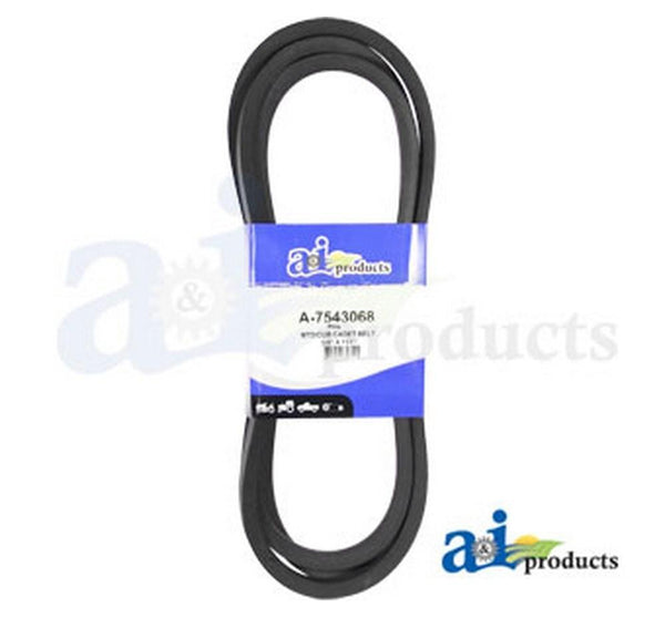 AI 7543068 Belt Pto for Mtd/ Cub Cadet/ White Riding Mower