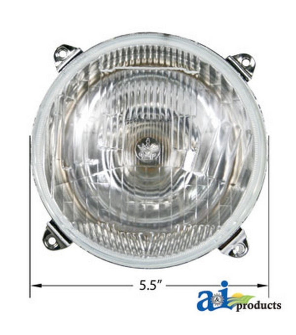 1672768M91 Headlight (Rh) Fits Ferguson 158 20D 20E 50F 50H 60H 148 155 168 185