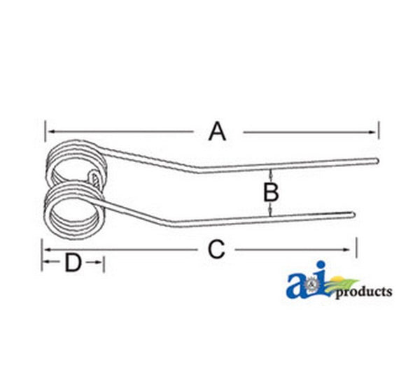 Ai 600039 Reel Tooth Ylw (Lh) For Krone Hay Tedder Niemeyer Hay Tedder