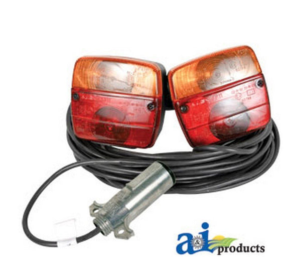Ai Vlc2120 Trailer Magnetic Light Kit W/ Case 39' 7 Pin Plug (North Amer