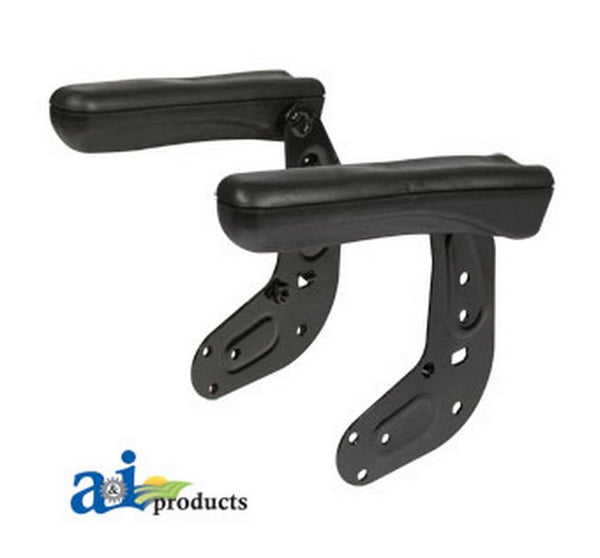 Ai T500Arm Armrests Adjustable Blk For Allis-Chalmers Tractor Fits Bobcat S