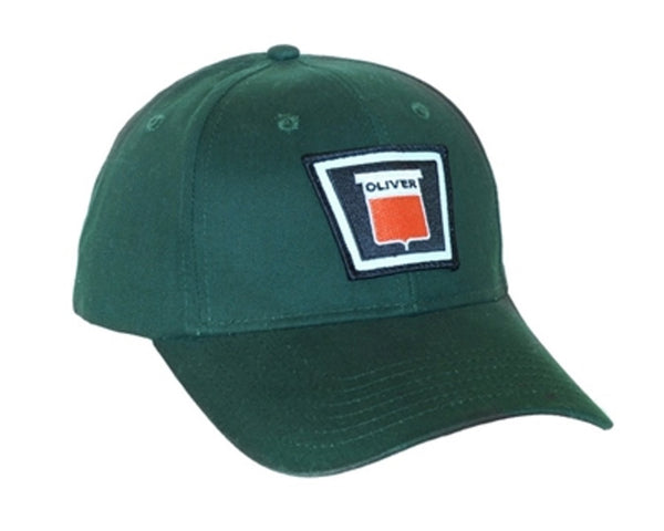 Oliver New Logo Tractor 6 Panel Green Hat - Cap Gift Fits Most