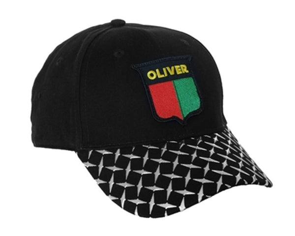 Oliver Vintage Logo Hat Diamond Plate Brim Solid Hat Cap Gift