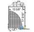 Ai At20849 Radiator Fits John Deere Industrial/Construction John Deere Tr