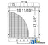Ai 109612A2 Radiator For Case-Ih Skid Steer Loader
