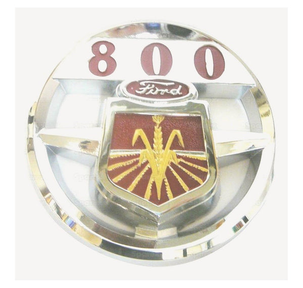 60618 Emblem Hood Chrome Ford 800