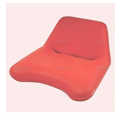 67990 Seat W/ Red Cushion David Brown Seat Pan W/ Cushion  Red Fits Db 885