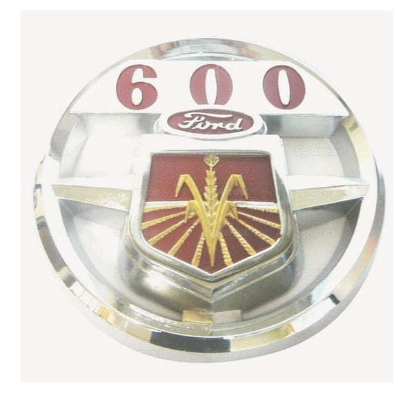 60616 Emblem Hood Chrome Ford 600