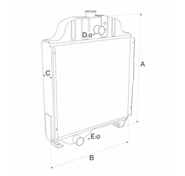 107203 Radiator For Various Makes