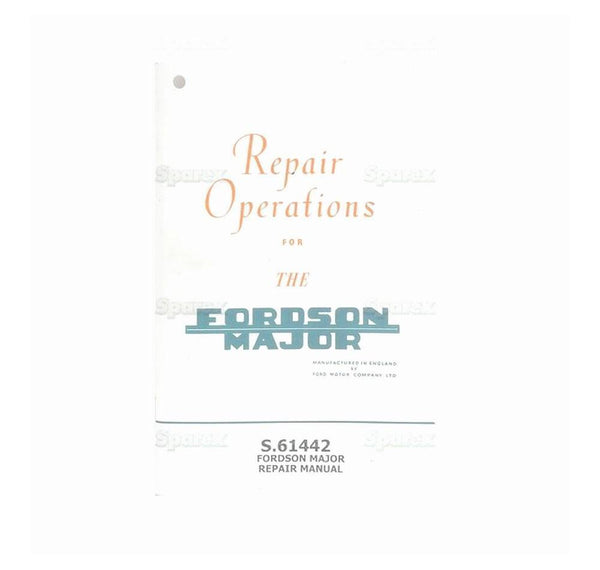 61442 Manual Service Ford Fordson Major