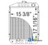 Ai Ch19296 Radiator Fits John Deere Compact Tractor