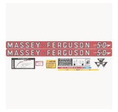 60400 Decal Kit Massey Ferguson 50