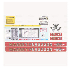 S.43572 Decal Kit Massey Ferguson 35 Deluxe