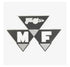 2090 Small Triple Triangle Decal Fits Massey Ferguson 888853M1 196463M1