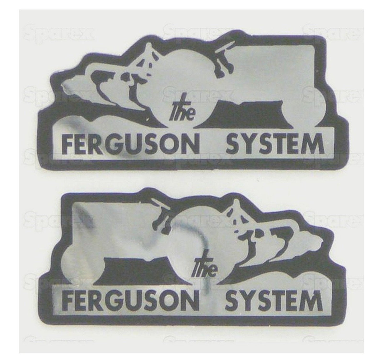 Ferguson Decals 196200M1 Small Ferguson System Left and Right Decal Set | Agcon Supply