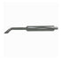 71899 Muffler And Pipe Assembly Kubota Vertical Baked Black Enamel Length 36