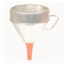 30154 Funnel With Strainer Tin Plate