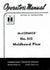 INTERNATIONAL No 5 Endgate Seeder Operators Manual
