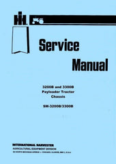 International 3200-B 3300-B 3200B 3300B loader Tractor Chassis Service Manual IH