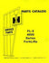 International Harvester 4000 Series Fork Lift Tractor Parts Catalog Manual IH