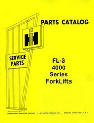 International Harvester 4000 Series Fork Lift Tractor Parts Catalog Manual IH