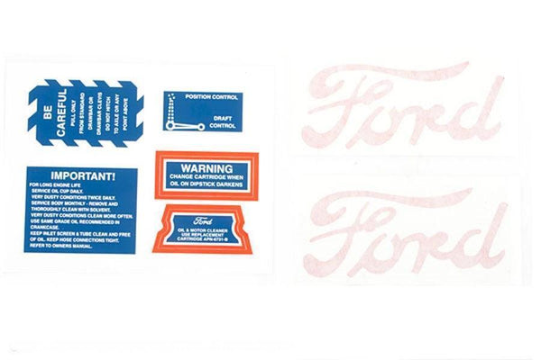 DECAL SET Ford 8N 8-N Tractor