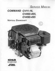 Kohler Command CV15 CV16 CV460-465 CV490 Service Manual