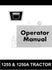 Oliver 1255 1250-A Tractor Operator Maintenance Manual