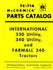 International 330 340 Utility Parts Catalog Manual IH