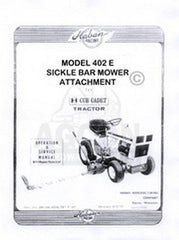 HABAN CADET 402-E Sickle Bar Mower Operator Ser. Manual