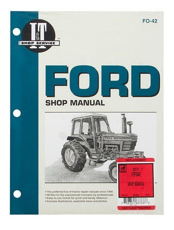 Shop Manual Ford 5000 5600 5610 6600 6610 6700 6710 7000 7600 7610 7700 7710