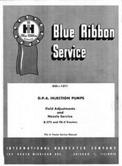 INTERNATIONAL DPA Inj. Pump B-275 TD-5 Service Manual