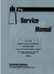 CADET 982 984 986 1912 1914 Onan Engine Service Manual