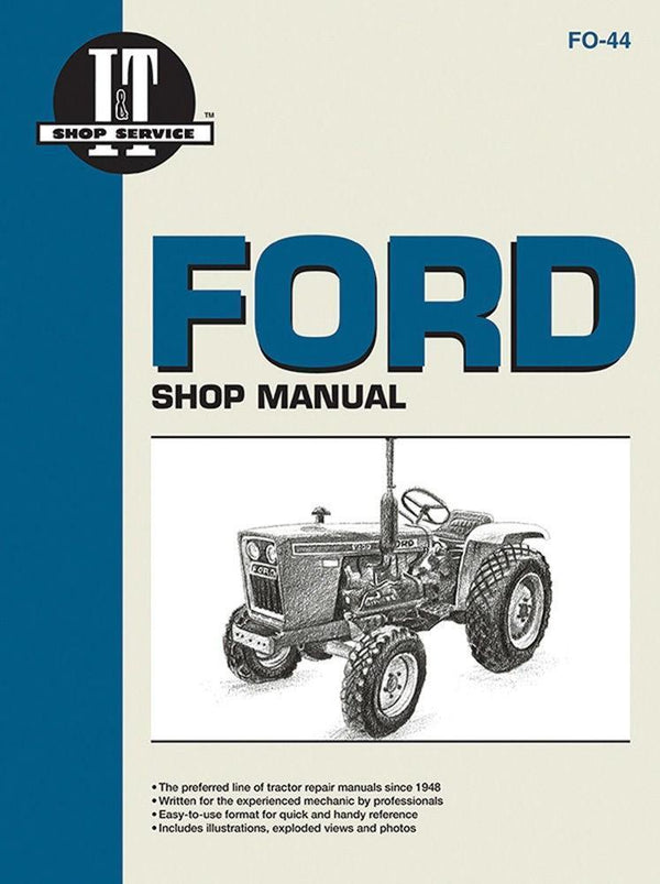 Shop Manual Ford 1100 1110 1200 1210 1300 1310 1500 1510 1700 1710 1900 1910