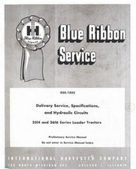 INTERNATIONAL 3514 3616 Spec. Hydraulic Service Manual