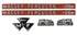 MF35 Decal Fits Massey Ferguson MF35 Tractor