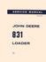 John Deere Model 831 Loader for 440 Tractor Service Shop Technical Manual JD