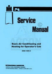 International Harvester Tractor Combine Air Conditioning Heating Service Manual