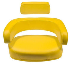 3-Piece Yellow Seat Set Fits John Deere 2510 2520 3010 3020 4010 4020 4030 4230