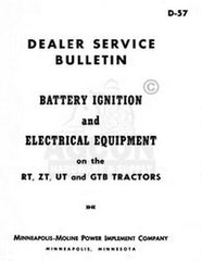 Moline Ignition Electrical RT ZT UT GTB Service Manual