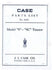Case Model S SC Tractor Parts Catalog Manual
