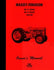 Massey Ferguson MF 35 Deluxe MF35 Operators Manual