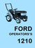 Ford 1210 Tractor Owner Operators Manual