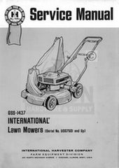 International 3309 3310 3312 3313 3314 15 Mower Service
